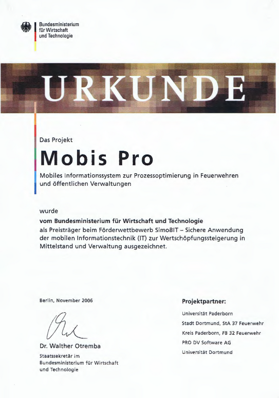 Mobis Pro certificate