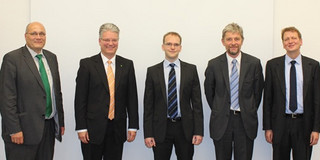 Group image after Andreas Wolff's defense